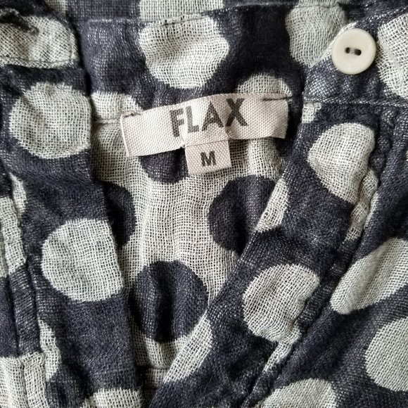 FLAX 'Spartan Eclipse Dot' Top~L~New - Picture 4 of 9